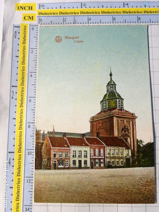 Cartoline: ANTIGUA POSTAL DE B&Eacute;LGICA. NIEUPORT L'EGLISE. 1510