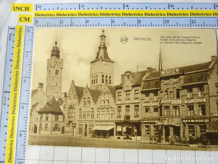 Cartoline: ANTIGUA POSTAL DE B&Eacute;LGICA. DIXMUDE GRAND PLACE. 1513