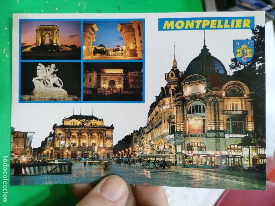 Postales: Postal MONTPELLIER a estado pegada - Foto 1