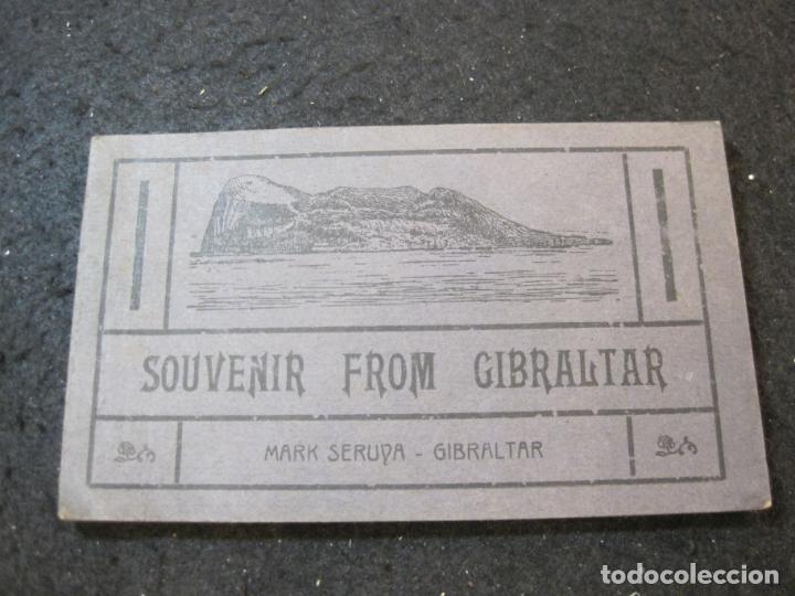 Postales: GIBRALTAR-MARK SERUYA-BLOC CON 15 POSTALES ANTIGUAS-VER FOTOS-(89.970)