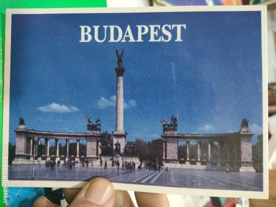 Postales: Postal BUDAPEST Hendenplatz con celo pegado - Foto 1