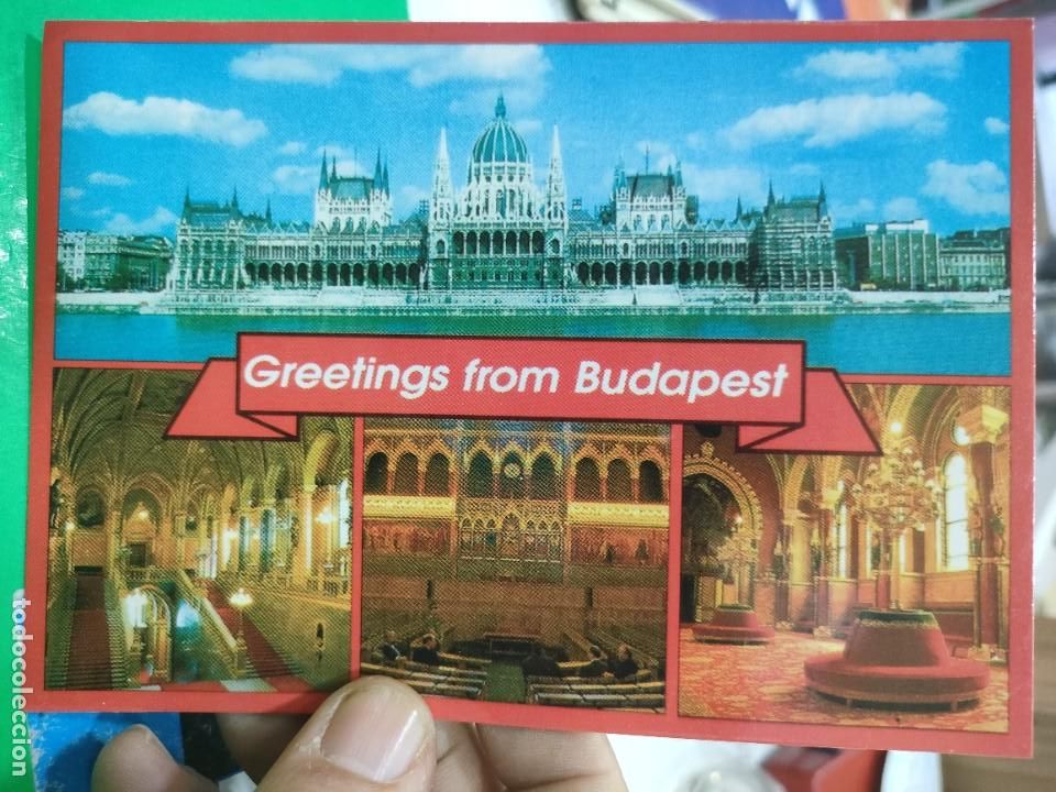 Postales: Postal BUDAPEST Panorama con celo pegado - Foto 1
