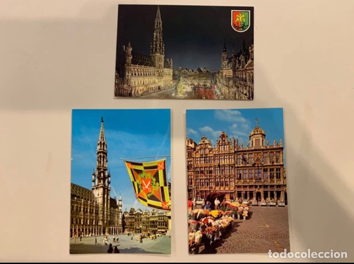 Postales: Postales antiguas de Bruselas - Foto 1