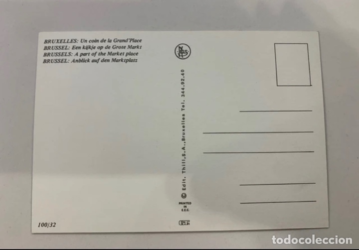 Postales: Postales antiguas de Bruselas - Foto 3