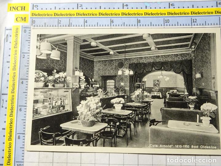 Postales: ANTIGUA POSTAL DE ALEMANIA. A&Ntilde;OS 30 50. CAF&Eacute; ARNOLD BAD OLDESLOE. 1802