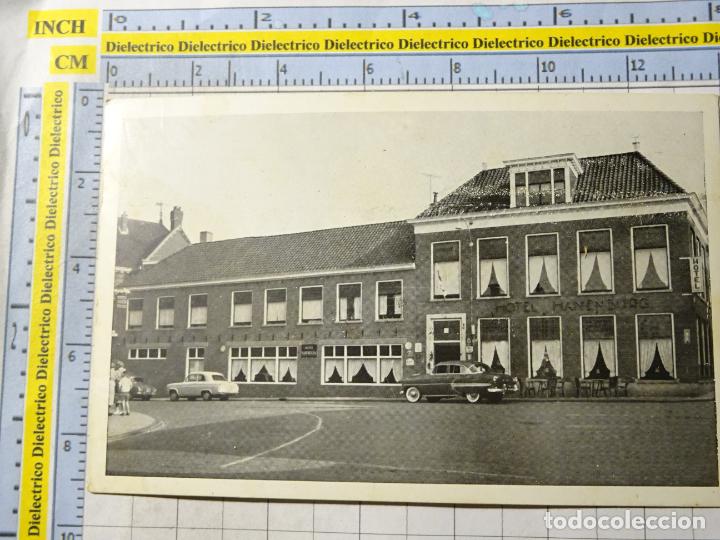 Cartoline: ANTIGUA POSTAL DE ALEMANIA. HOTEL CAF&Eacute; RESTAURANT HANENBURG SNEEK. 1803