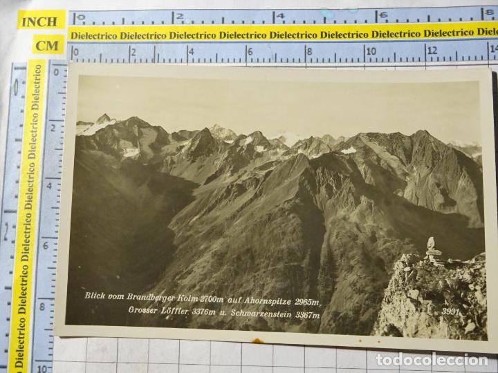 Postkarten: ANTIGUA POSTAL DE AUSTRIA. BLICK VOM BRANDBERGER KOLM AHORNSPITZE. 1811