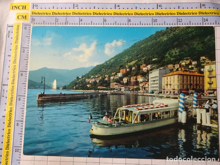 Postales: POSTAL DE ITALIA. LAGO DE COMO LUNGO LAGO PER VILLA GENO. 1674
