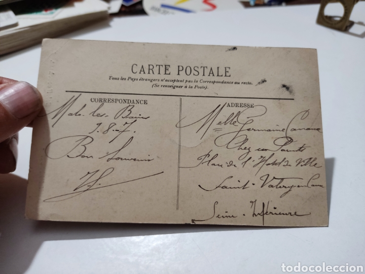 Postales: Postal antigua Dunkerque barco - Foto 2