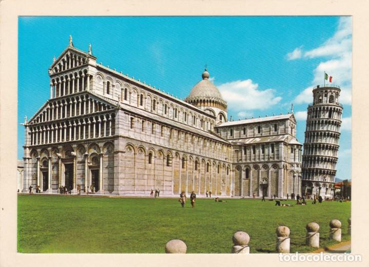 Cartes Postales: PISA (ITALIA). PLAZA DEL DUOMO O MIRACOLI. DUOMO. TORRE INCLINADA Y BAPTISTERIO