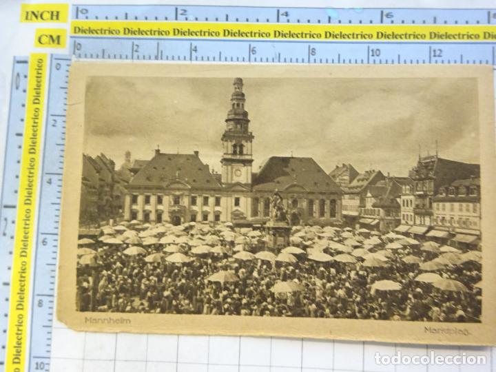 Postales: ANTIGUA POSTAL DE ALEMANIA. MANNHEIM. MARKPLATZ. 1744