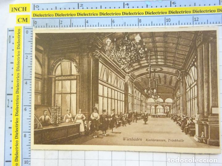 Postais: ANTIGUA POSTAL DE ALEMANIA. WIESBADEN KOCHBRUNNEN TRINKHALLE. 1757