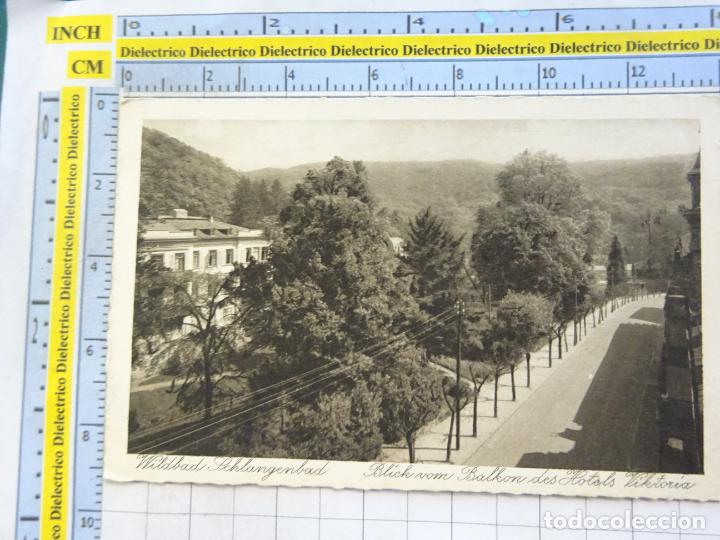 Postales: ANTIGUA POSTAL DE ALEMANIA. WLDBAD SCHLANGENBAD HOTEL VIKTORIA. 1768