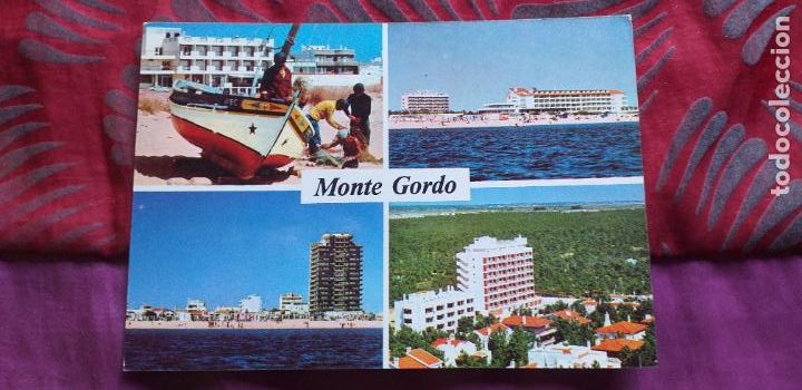 Cartoline: PORTUGAL-V49-ESCRITA-ALGARVE-MONTE GORDO
