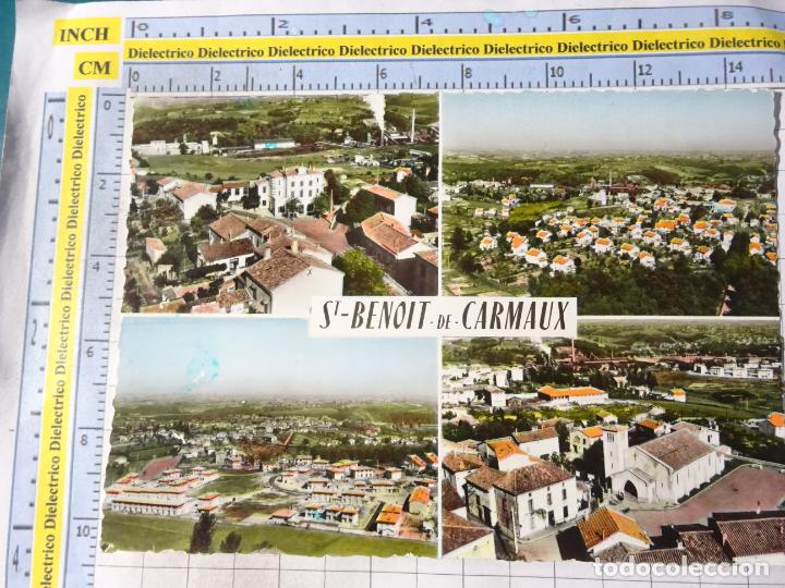 Cartoline: POSTAL DE FRANCIA. ST BENOIT DE CARMAUX LA MAIRIE, L'EGLISE. 1790