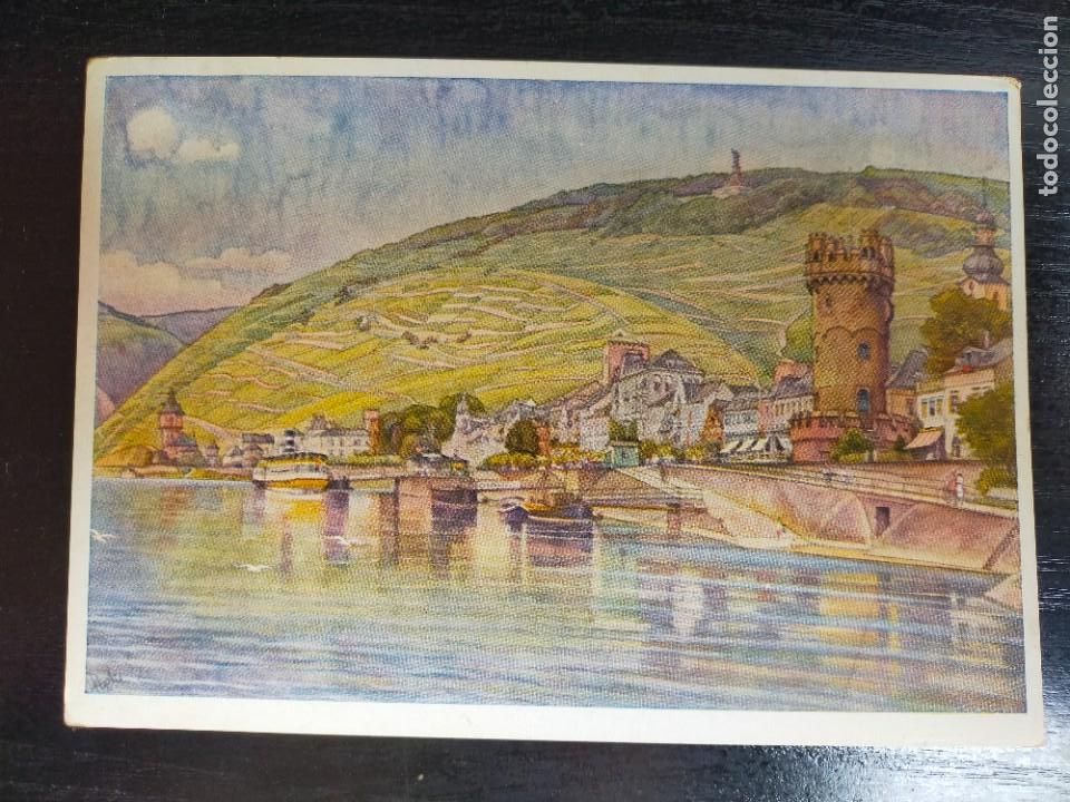 Postales: R&uuml;desheim. Alemania. / Postal sin circular 1946 by Karl Petau
