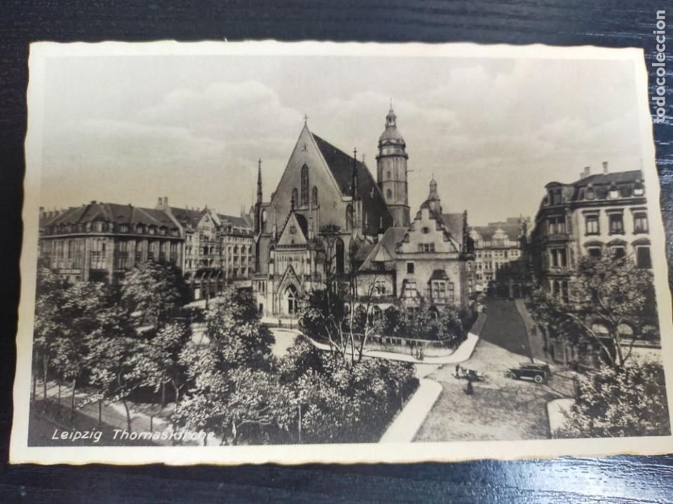 Postales: Leipzig Thomaskirche. Alemania. / Postal sin circular - Foto 1
