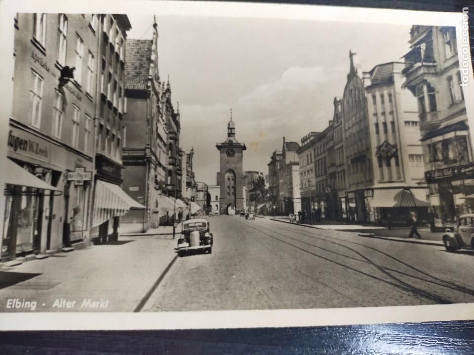 Postales: Elbing Alter Markl. Alemania. / Postal sin circular