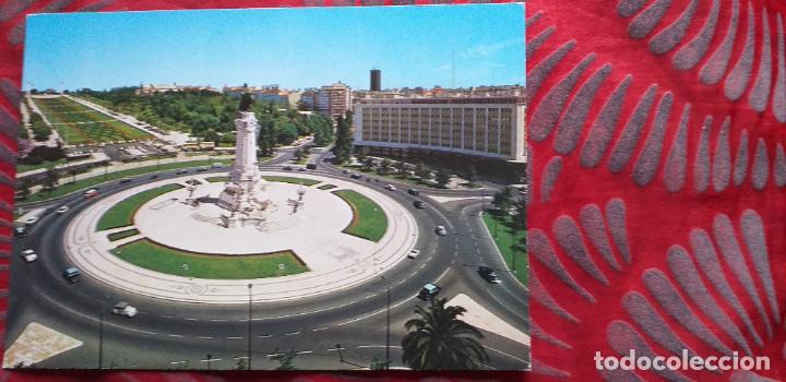 Postkarten: PORTUGAL-V49-NO ESCRITA-LISBOA-PLAZA DEL MARQUES DE POMBAL