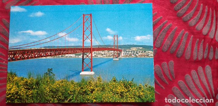 Cartoline: PORTUGAL-V49-NO ESCRITA-LISBOA-PONTE SALAZAR