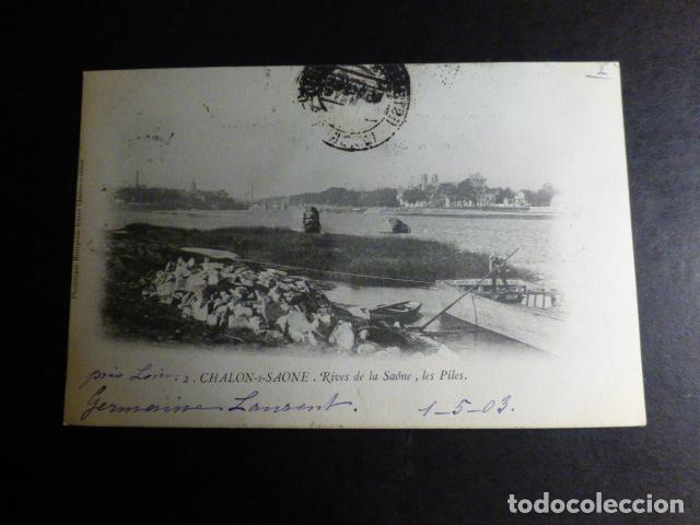Postales: CHALON SUR SAONE FRANCIA POSTAL - Foto 1