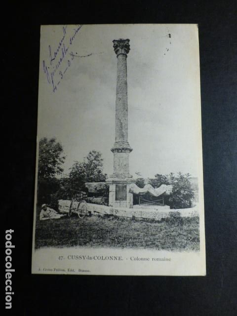 Postales: CUSSY LA COLONNE FRANCIA POSTAL