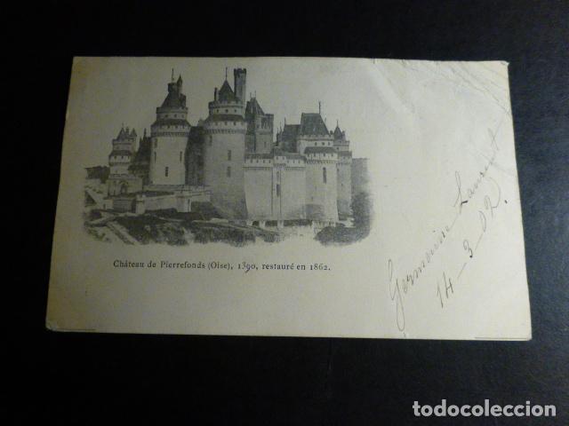 Postales: CHATEAU DE PIERREFONDS FRANCIA POSTAL - Foto 1