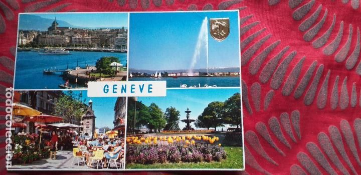 Cartoline: SUIZA-V49-GENEVE-CIRCULADA
