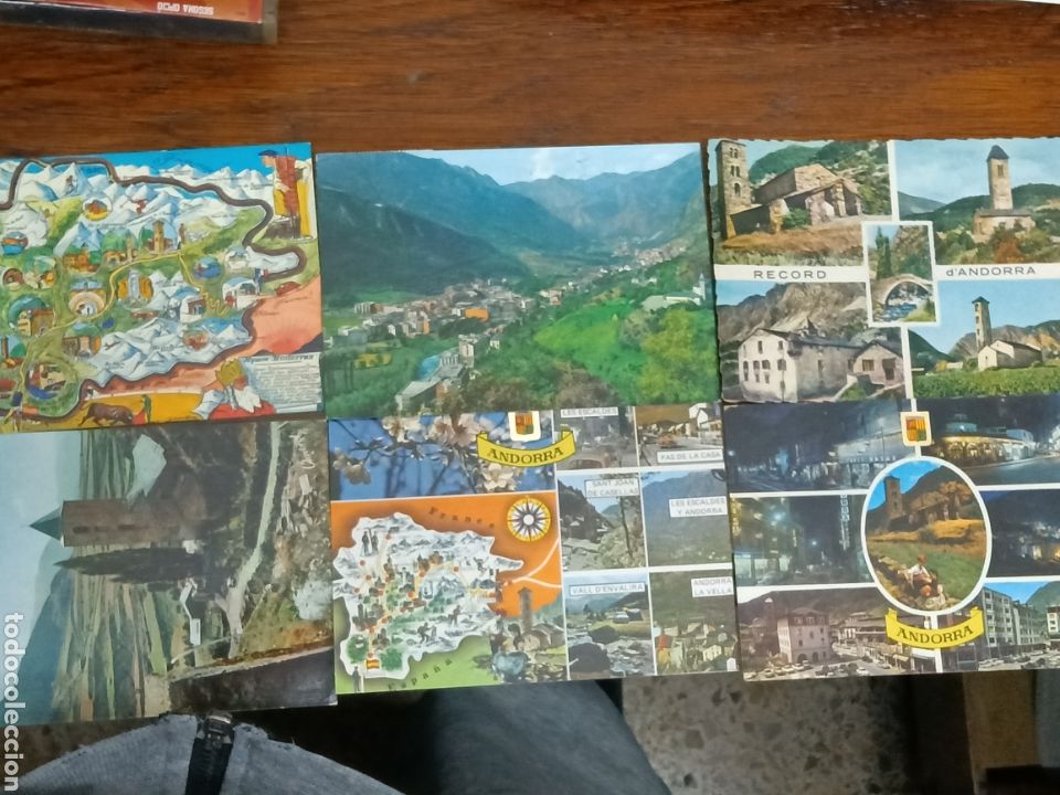 Postales: LOTE 6 POSTALES DE ANDORRA - Foto 1