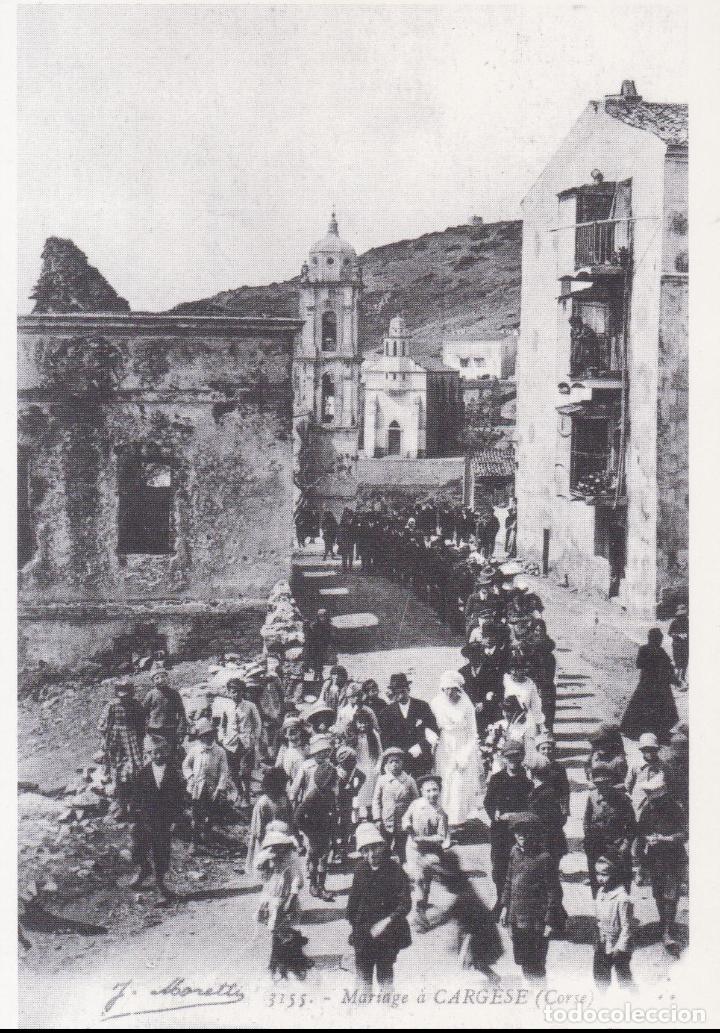 Postales: FRANCIA, MARIAGE A CARGESE (CORSE) &ndash; J.MORETTI &ndash; REPRODUCCI&Oacute;N