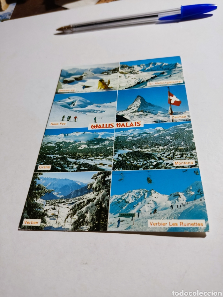 Postales: Postal Suiza Wallis Valais - Foto 1