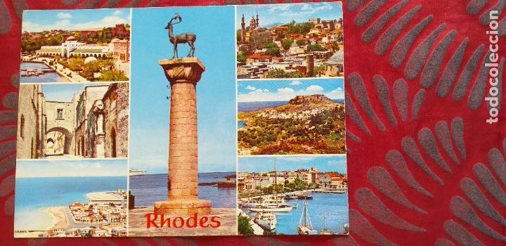 Postais: GRECIA-V49-NO ESCRITA-RHODES