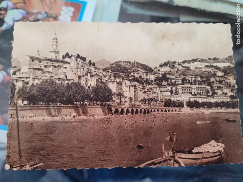 Postales: ANTIGUA POSTAL MENTON FRANCIA - Foto 1