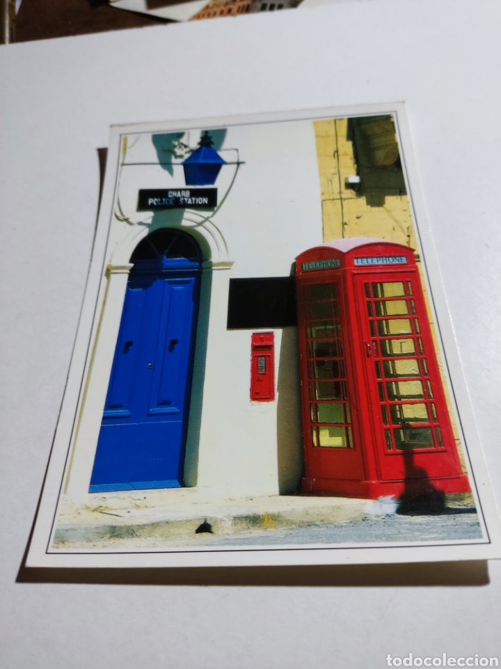 Postales: Postal Malta cabina telef&oacute;nica inglesa - Foto 1