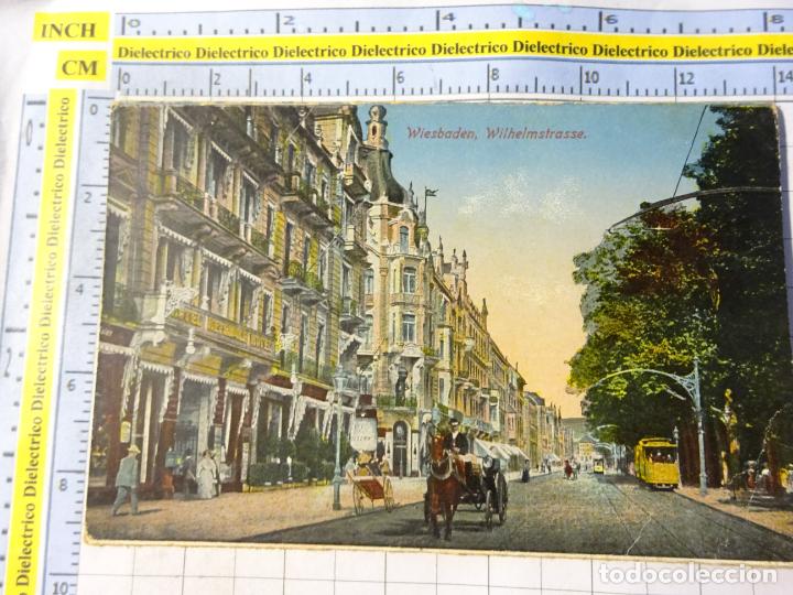 Cartoline: ANTIGUA POSTAL DE ALEMANIA. WIESBADEN WILHELMSTRASSE. 2306