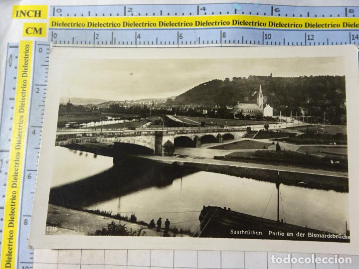 Cartes Postales: ANTIGUA POSTAL DE ALEMANIA. SAARBR&Uuml;CKEN PARTIE AN DER BISMARCKBR&Uuml;CKE. 2308