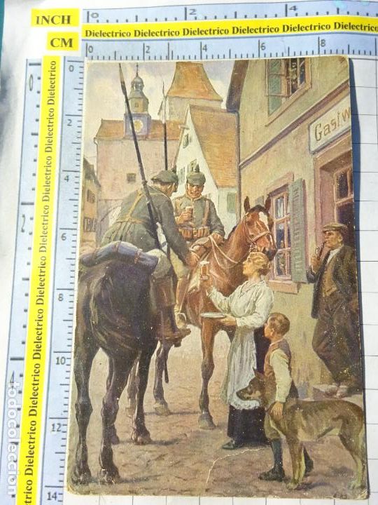 Cartoline: ANTIGUA POSTAL DE ALEMANIA. EMITE HERMANDAD CRUZ ROJA ALEMANA. MILITARES PRUSIANOS. 2309