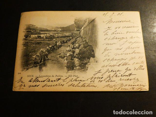 Postales: NIZA FRANCIA LAVANDERAS POSTAL - Foto 1