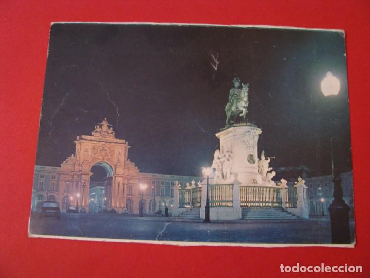 Postkarten: POSTAL DE PORTUGAL. LISBOA. TERREIRO DO PA&Ccedil;O.
