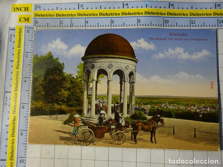 Cartes Postales: ANTIGUA POSTAL DE ALEMANIA. WIESBADEN NEROTEMPEL MIT BLICK AUF WIESBADEN. 1711