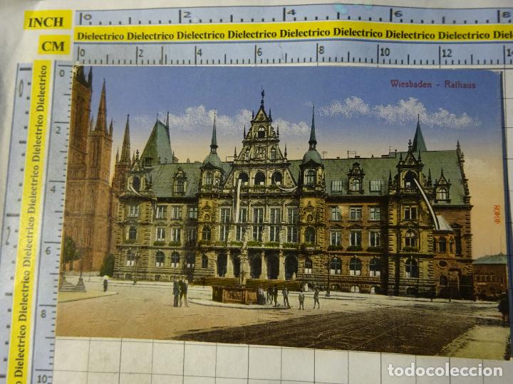 Postcards: ANTIGUA POSTAL DE ALEMANIA. WIESBADEN RATHAUS. 1718