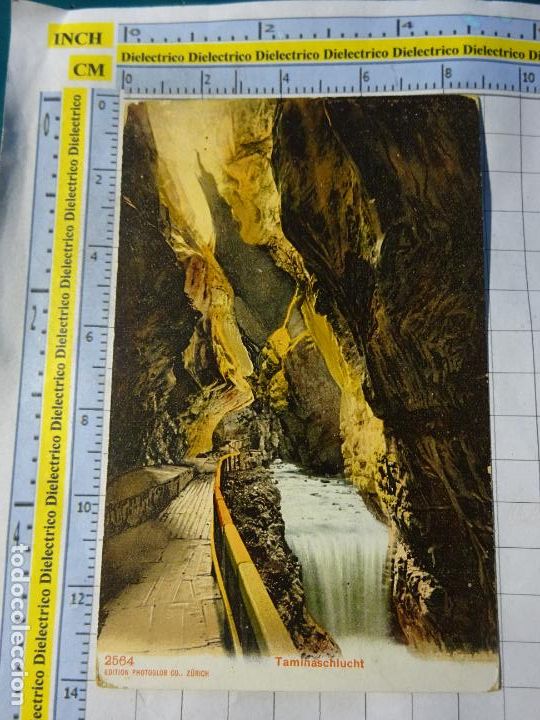 Postkarten: ANTIGUA POSTAL DE SUIZA. TAMINASCHLUCHT. 1742