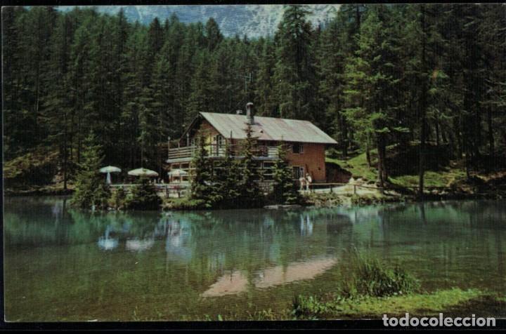 Postais: Los Alpes. Paisaje Alpino. Qantas. / Postal publicitaria sin circular