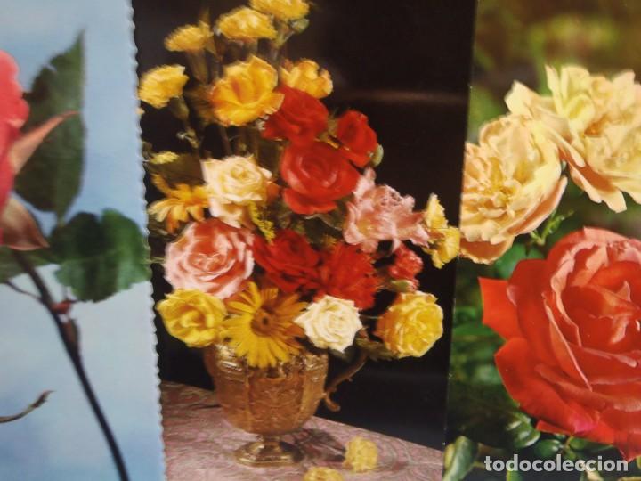Postales: ROSAS - LOTE DE 3 POSTALES - Foto 1