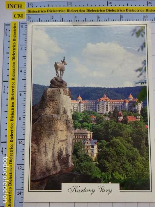 Cartoline: POSTAL DE CHECOSLOVAQUIA, REP&Uacute;BLICA CHECA, ESLOVAQUIA. KARLOVY VARY. 2196