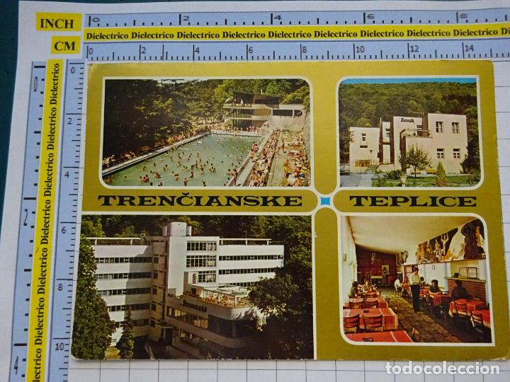Postais: POSTAL DE CHECOSLOVAQUIA, REP&Uacute;BLICA CHECA, ESLOVAQUIA. TRENCIANSKE TEPLICE. 2203