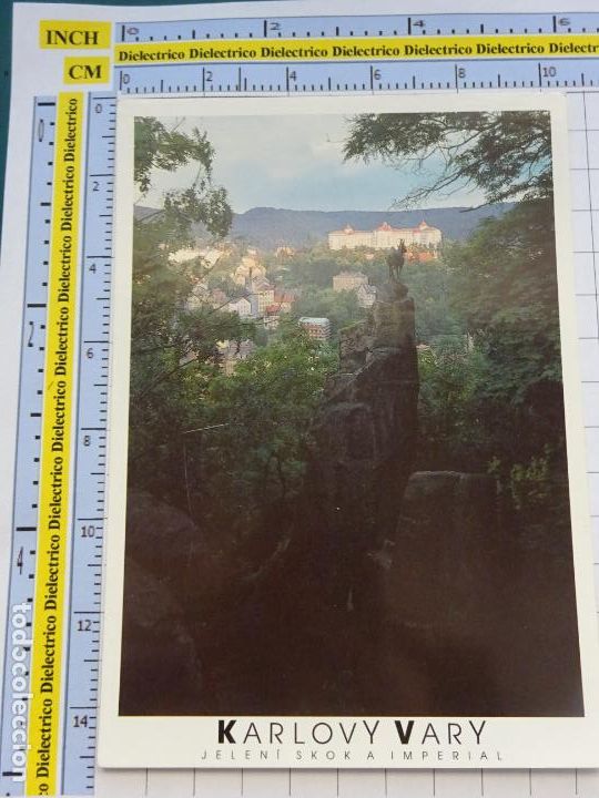 Cartoline: POSTAL DE CHECOSLOVAQUIA, REP&Uacute;BLICA CHECA, ESLOVAQUIA. KARLOVY VARY. 2205