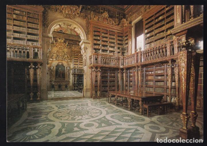 Postkarten: Portugal. Coimbra. *Biblioteca da Universidade* Ed. Centro de Caridade n&ordm; 2044. Nueva.