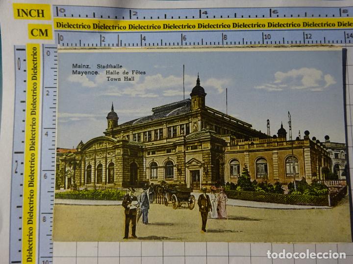 Cartoline: ANTIGUA POSTAL DE ALEMANIA. MAINZ MAYENCE STADTHALLE. 2283