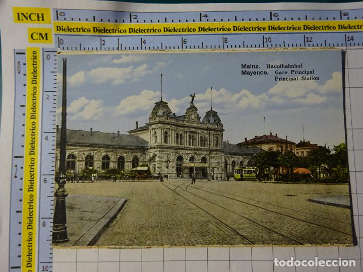 Cartoline: ANTIGUA POSTAL DE ALEMANIA. MAINZ MAYENCE HAUPTBAHNHOF. 2288